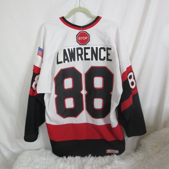 CCM Jersey California Senators Ice Hockey Team Home Game Heavyweight Size Large - Picture 6 of 8